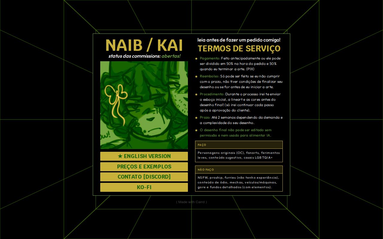 NAIB COMMISSIONS!